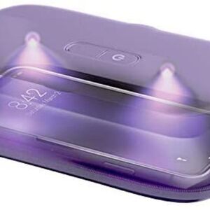 HoMedics UV Clean Phone Sanitizer, UV Light Sanitizer, for Cell phone, Purple